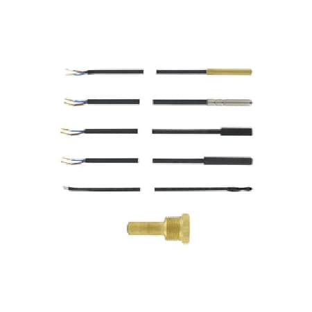 Dwyer Instruments NTC Probe, 304 SST, 10 ft (3 m) TPE cable TS-81T